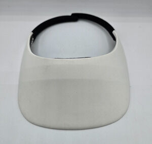 No Headache Golf Visor Hat Womens One Size Curved Brim White Black